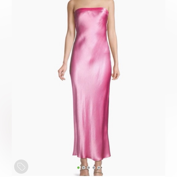 Bec and Bridge pink strapless dress - Picture 1 of 6